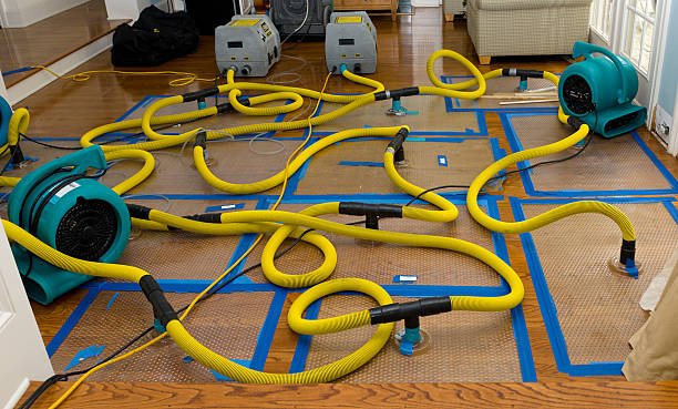 Professional Crawl Space Water Removal technician working in Hughesville, PA